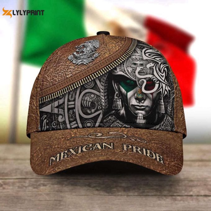 Mexican Pride Classic Cap Pi09042101 Printed Baseball Cap Gift 1
