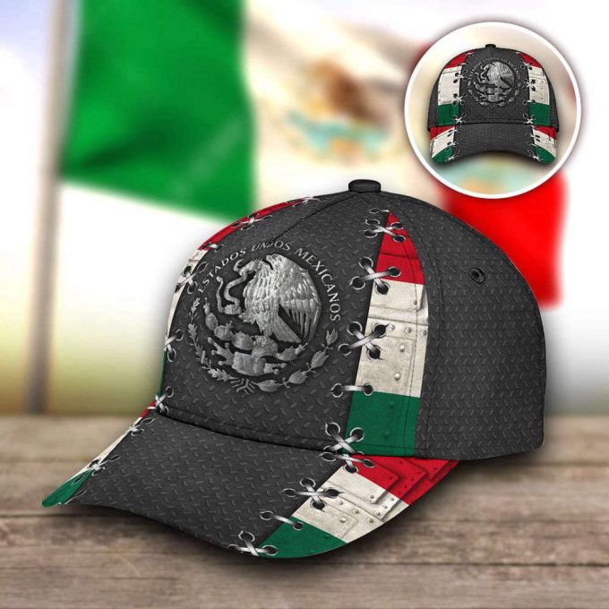 Mexico Classic Cap 3D Printed Printed Baseball Cap Gift 4