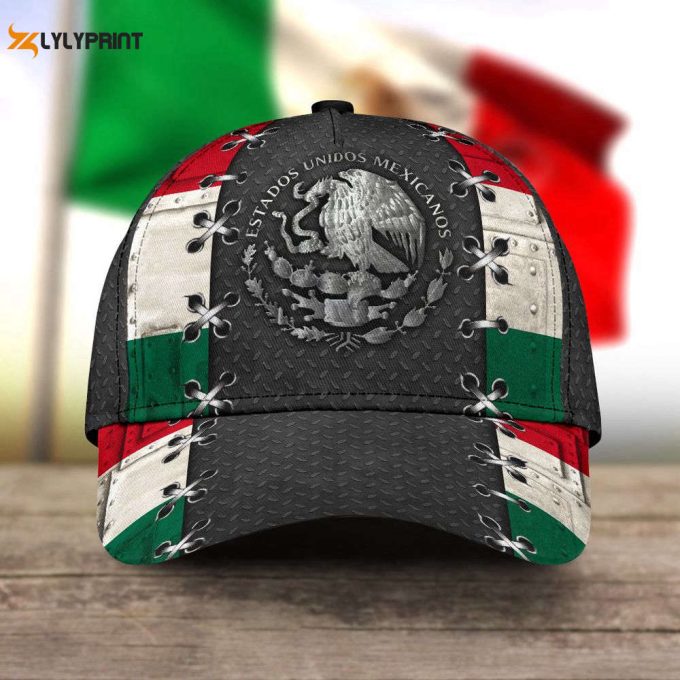 Mexico Classic Cap 3D Printed Printed Baseball Cap Gift 1