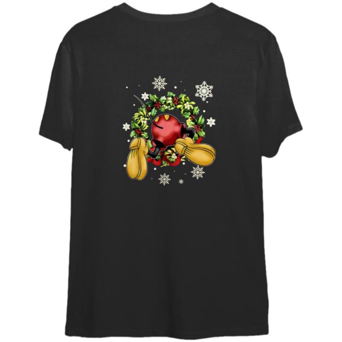 Mickey Mouse Disney Christmas T-Shirt, Christmas Double Sided T-Shirt 2