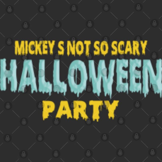 Mickeys Not So Scary 2024 Shirt, Halloween Party In Disney World 2024 Shirtgift For Men And Women 2