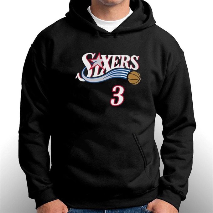 Mitchell Ness Allen Iverson Philadelphia 76Ers T-Shirt Hoodie Gift For Men And Women 5
