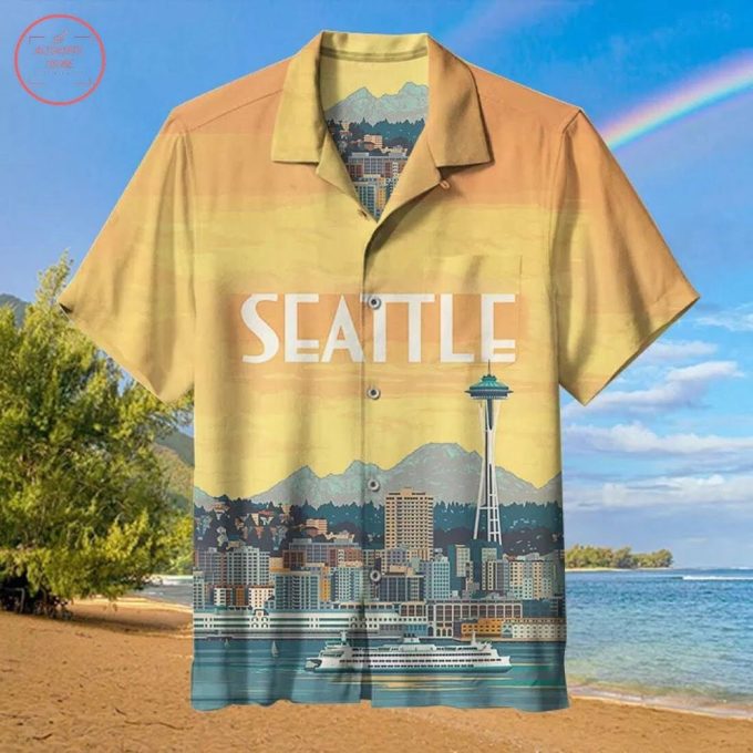 Nature Lover'S Dream Seattle Hawaiian Shirt 1