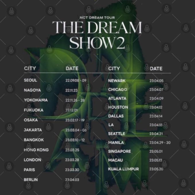 Nct Dream Tour 'In A Dream' Tee, The Dream Show Gift For Men And Women 4