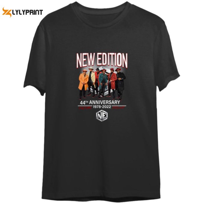 Exclusive New Edition Concert Shirt: Limited Edition Merchandise For Fans 1