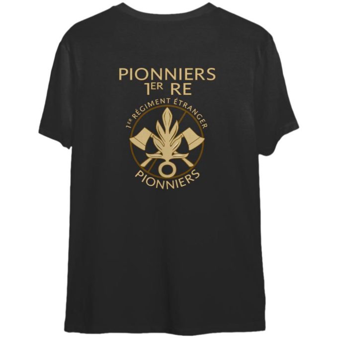 Double Sided French Foreign Legion Pioneers T-Shirt – New &Amp; Engaging! 2