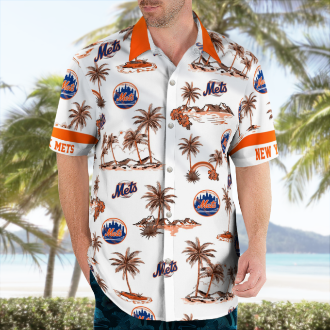 New York Mets Mlb Hawaiian Shirt 2