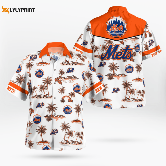 New York Mets Mlb Hawaiian Shirt 1