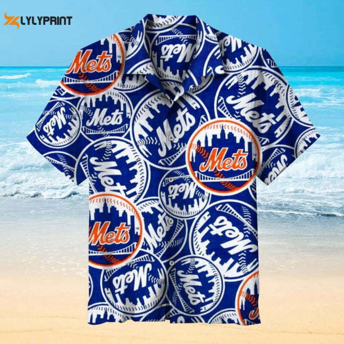 New York Mets Nostalgic Classic Hawaiian Shirt 1