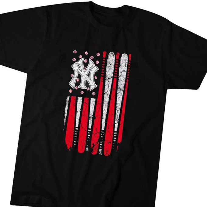 New York Yankees American Flag T-Shirt Hoodie Gift For Men Women 3