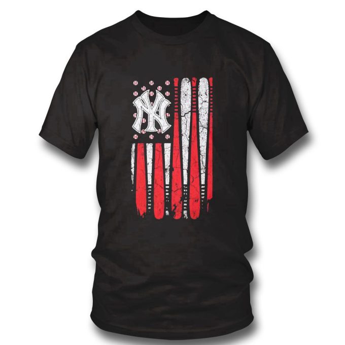 New York Yankees American Flag T-Shirt Hoodie Gift For Men Women 4