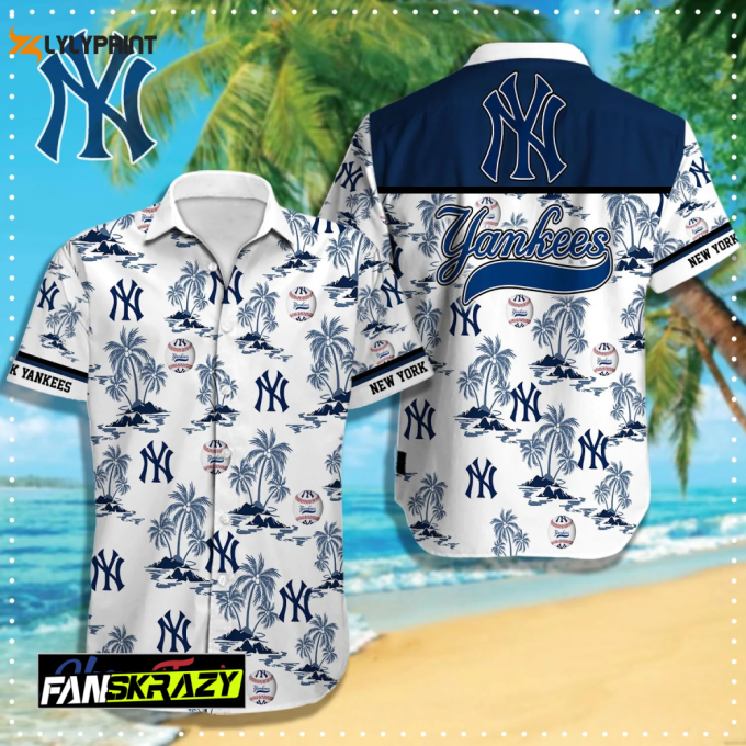 New York Yankees Mlb Hawaiian Shirt C1 Fan Gift For Men Women 1