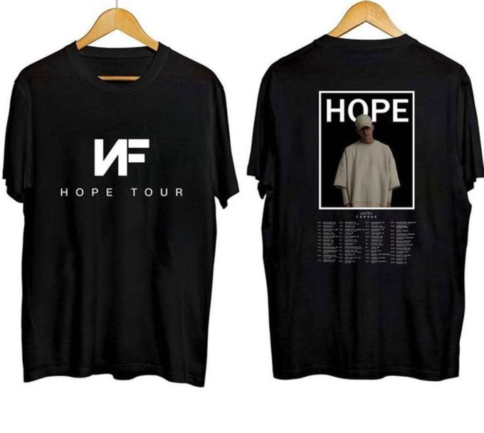 Nf Hope Tour 2023 Shirt - Support Rapper Nf With This Fan Concert Shirt 5