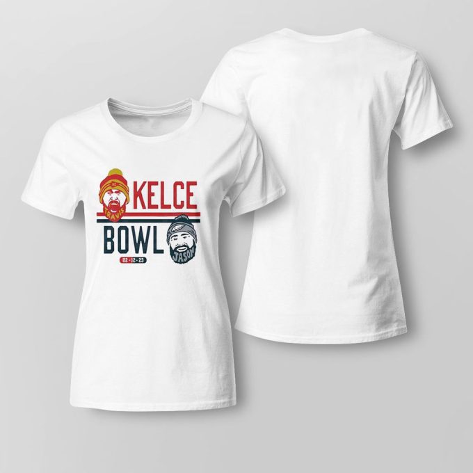 Nice Travis Vs Jason Kelce Bowl Super Bowl Lvii Shirt Longsleeve Gift For Men Women 2