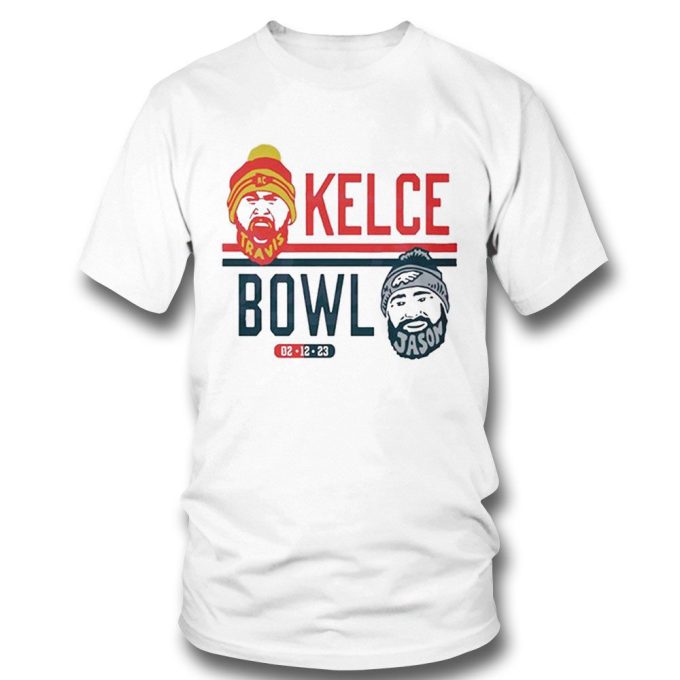 Nice Travis Vs Jason Kelce Bowl Super Bowl Lvii Shirt Longsleeve Gift For Men Women 3