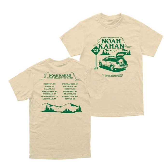 Noah Kahan Stick Season Tour 2023 T-Shirt, Noah Kahan Shirt, Stick Season Tour Tshirt 4