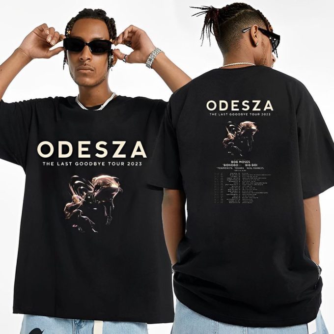 Odesza The Last Goodbye 2023 Tour Shirt, Odesza 2023 Tour Shirt, Odesza 2023 Concert Shirt 5