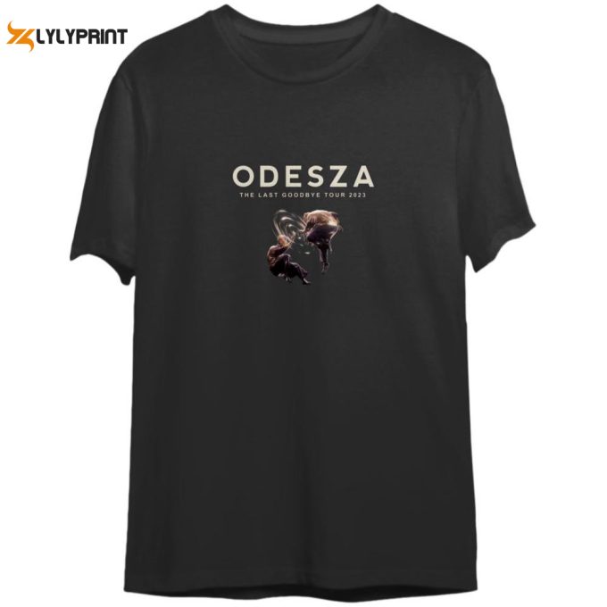 Odesza The Last Goodbye 2023 Tour Shirt, Odesza 2023 Tour Shirt, Odesza 2023 Concert Shirt 1