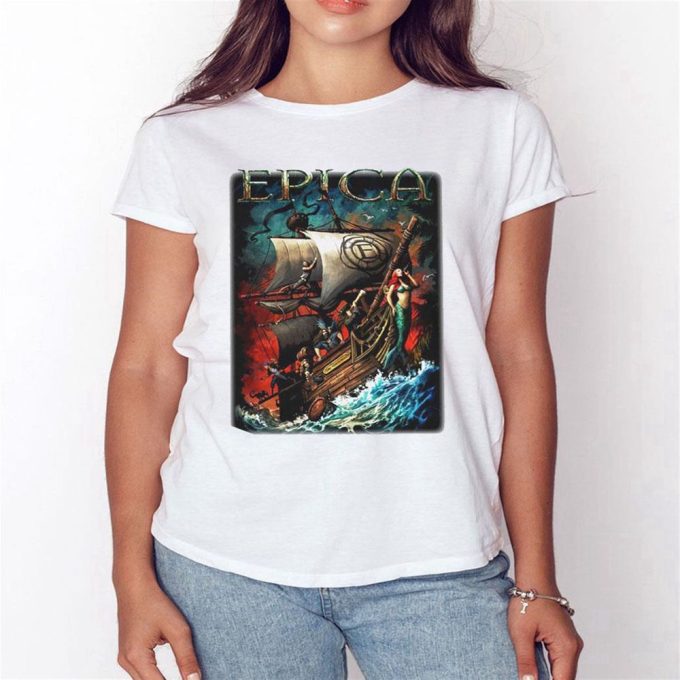 Official 70000Tons Epica Pirates Of The Caribbean Artwork T-Shirt For Men Women Gift For Men And Women 4