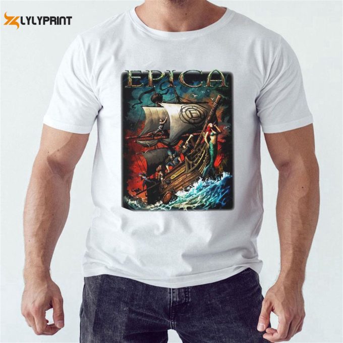 Official 70000Tons Epica Pirates Of The Caribbean Artwork T-Shirt For Men Women Gift For Men And Women 1