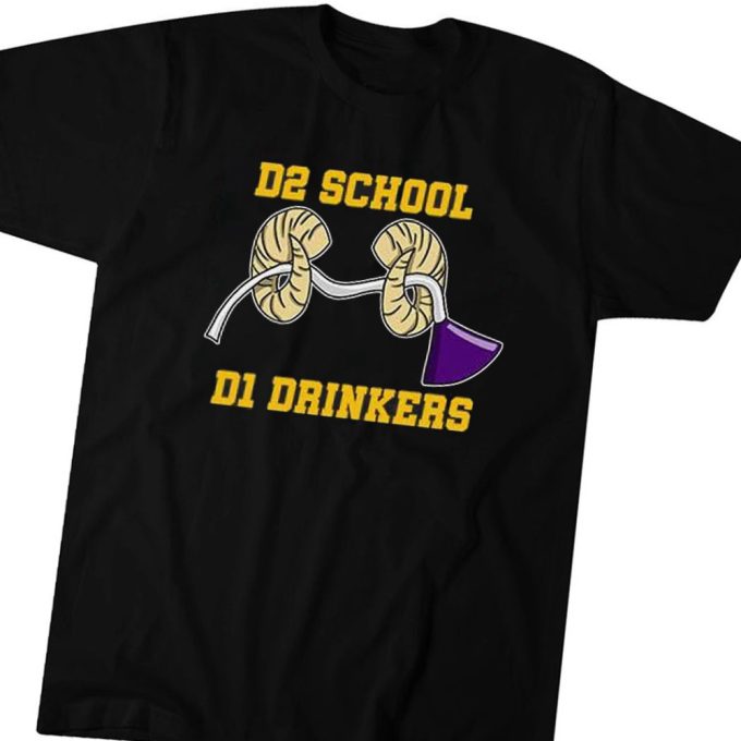 Official D2 School D1 Drinkers T-Shirt For Men And Women Gift For Men Women 3