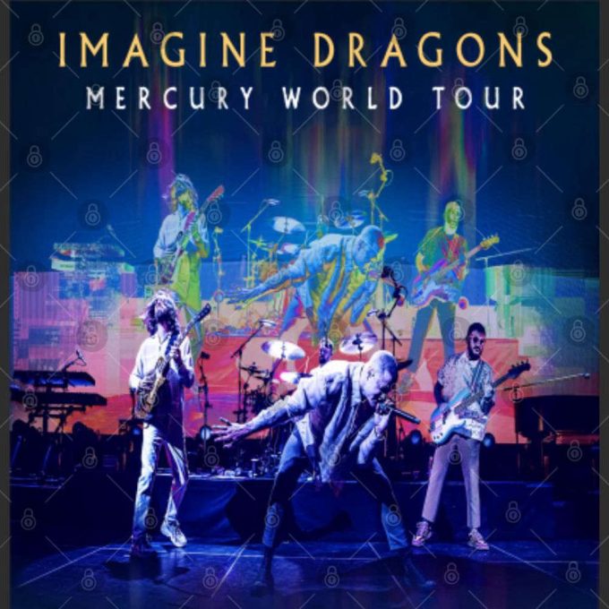 Official Imagine Dragons Mercury Tour 2022 T-Shirt - Rock Shirt 3