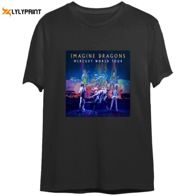 Official Imagine Dragons Mercury Tour 2022 T-Shirt - Rock Shirt 1