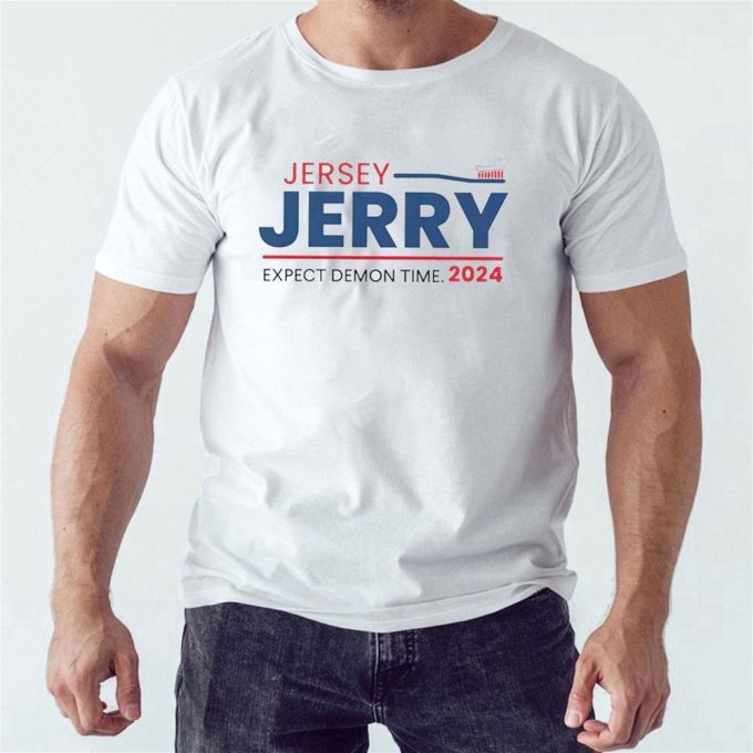 Official Jersey Jerry Expect Demon Time 2024 T-Shirt For Men And Women Gift For Men And Women 2