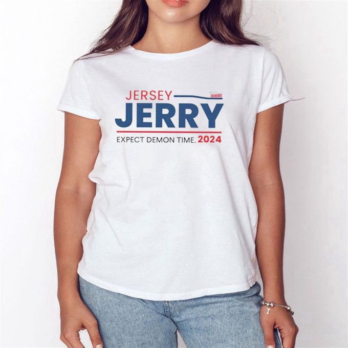 Official Jersey Jerry Expect Demon Time 2024 T-Shirt For Men And Women Gift For Men And Women 3