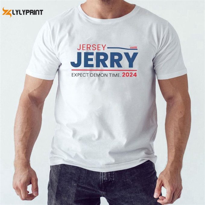 Official Jersey Jerry Expect Demon Time 2024 T-Shirt For Men And Women Gift For Men And Women 1