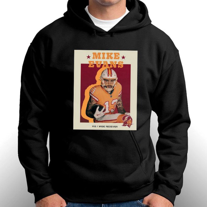 Official Mike Evans 13 Rugby Football Wide Receiver T-Shirt Hoodie Gift For Men Women 4