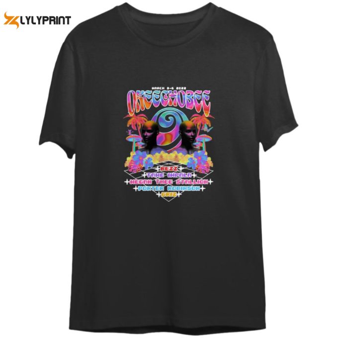 March 2022 Okeechobee Music Festival Tour T-Shirt - Sunshine Grove Collection 1