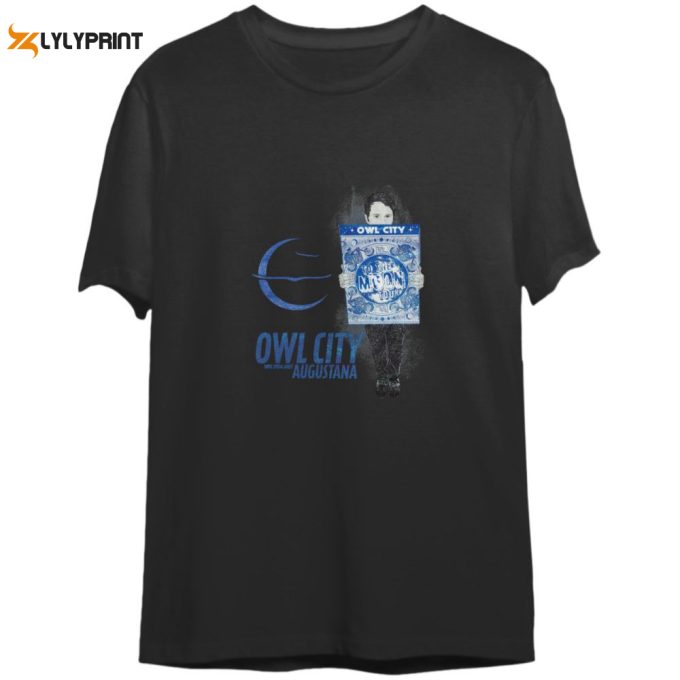 Owl City Band Fan Png: To The Moon Tour 2023 T-Shirt – Engaging Merch For Die-Hard Fans! 1