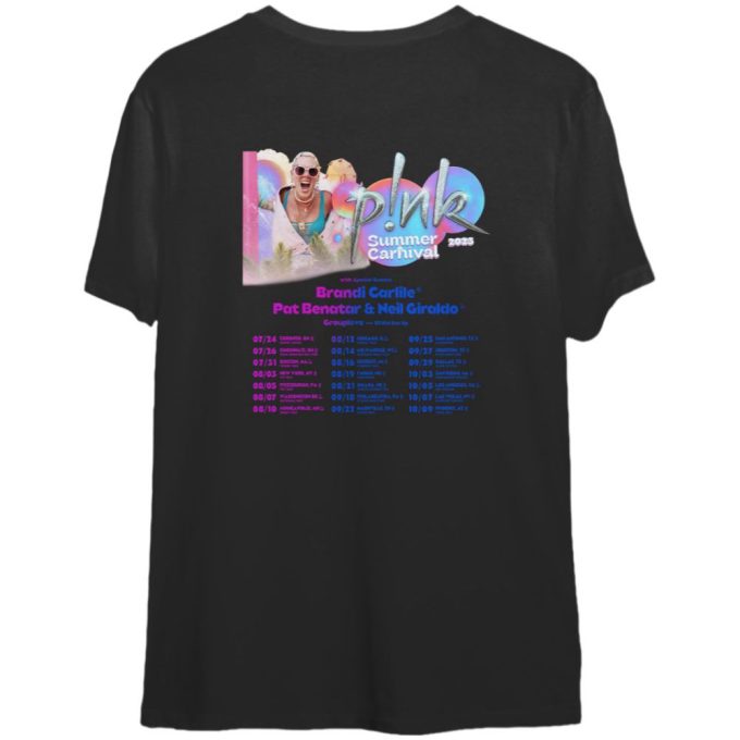 P!Nk Pink Singer Summer Carnival 2023 Tour T-Shirt, Trustfall Album Shirt, Pink Tour Shirt, Music Tour 2023 Shirt, Gift For Fan, Trend Shirt 2