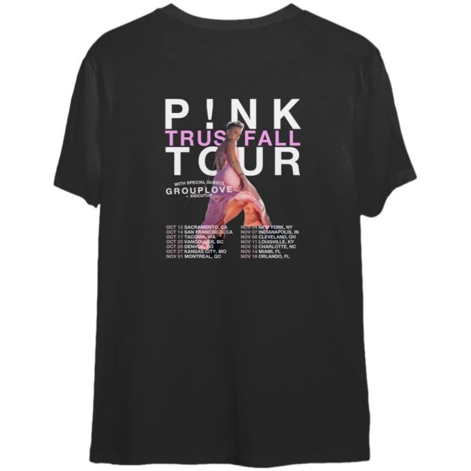 P!Nk Trustfall Tour 2023 T-Shirt, P!Nk Summer Carnival 2023 Shirt 2