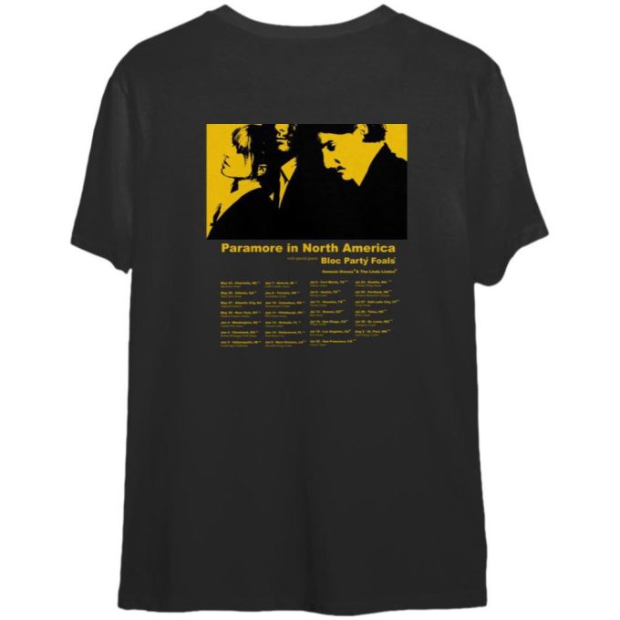 Paramore - 2023 Tour Dates, Paramore In North America Merch Shirt Gift For Men And Women 4