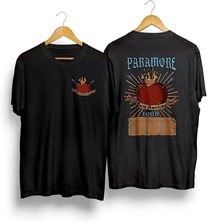 Paramore Band Music Shirt, Paramore Tour Concert 2024 In North America Shirt Gift For Men And Women 3