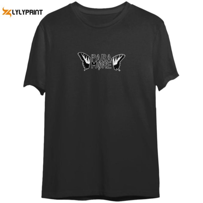 Paramore Doodle Art Shirt, 2 Side Vintage Paramore Album Lyric Merch Tee 1