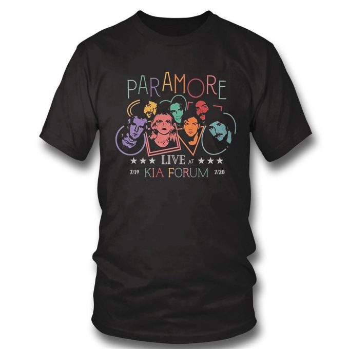 Paramore Live Jul 19 Kia Forum Jul 20 T-Shirt Hoodie Gift For Men And Women 3