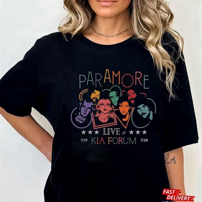 Paramore Live Jul 19 Kia Forum Jul 20 T-Shirt Hoodie Gift For Men And Women 4