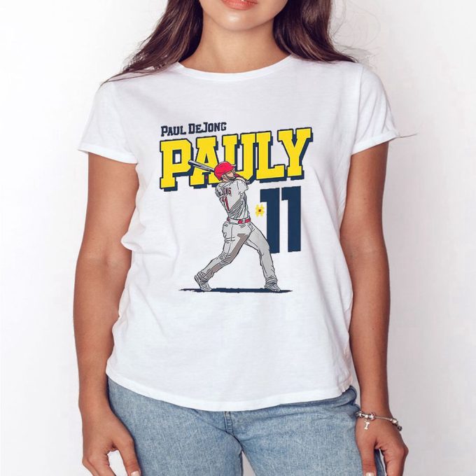 Pauly Paul Dejong St Louis Cardinals T-Shirt For Men And Women Gift For Men Women 2