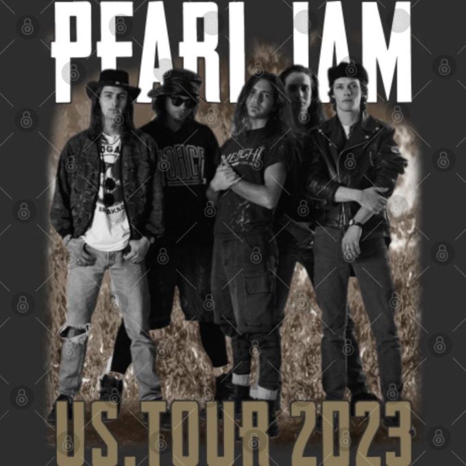 Pel Jam Us Tour 2023 Shirt, Pel Jam Rock Band T Shirt 3