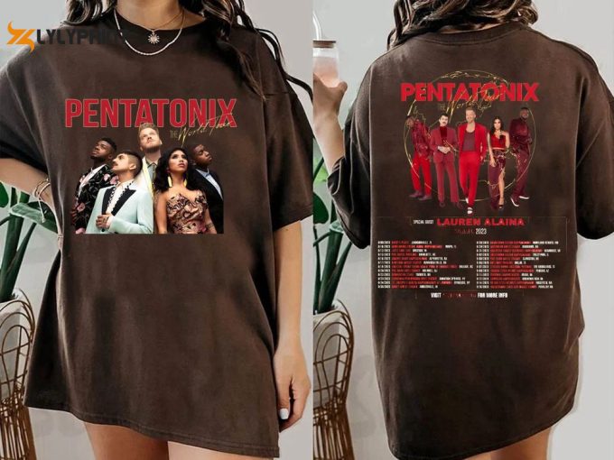 Pentatonix Band 2023 T-Shirt: World Tour Summer - Get Yours Now! 1