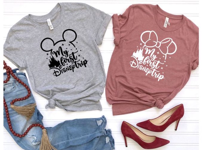 Personalized Disney Trip T-Shirt For Adults &Amp; Kids - Customizable Disneyland Souvenir 2