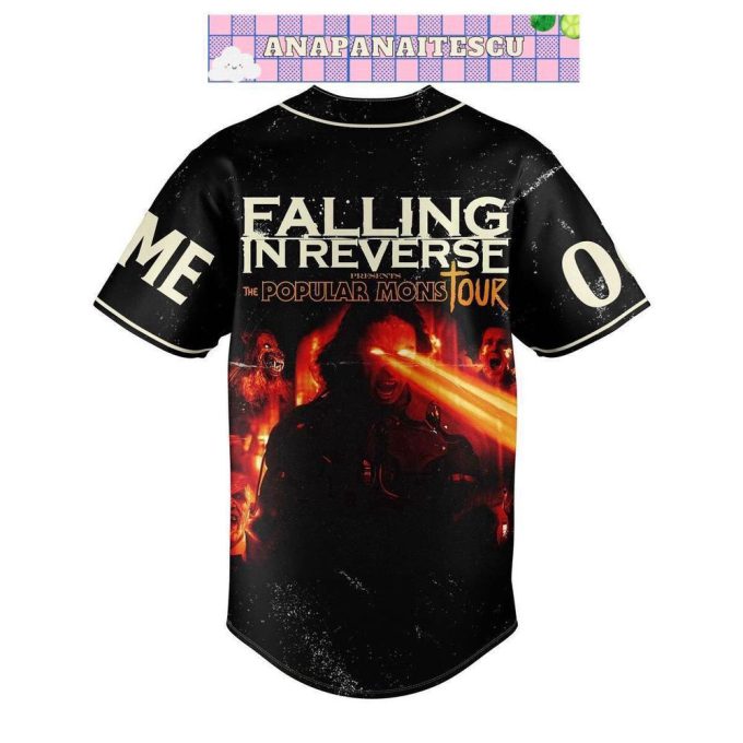 Personalized Falling In Reverse Baseball Jersey For Men Women 2