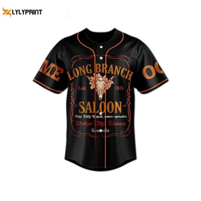 Personalized Gunsmoke Baseball Jersey For Men Women 1