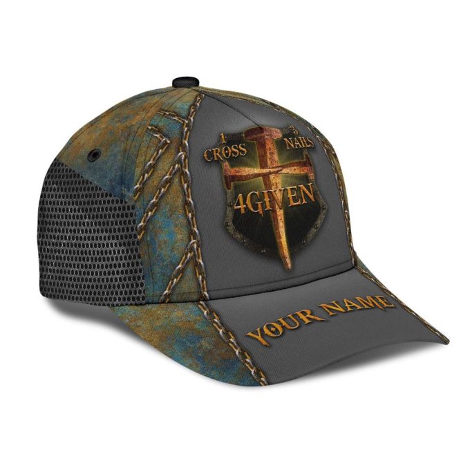 Customizable Jesus Saves 3D Printed Baseball Hat For Stylish Men 8