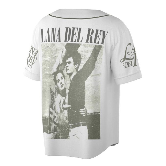 Personalized Lana Del Rey Music Baseball Jersey For Men Women 2