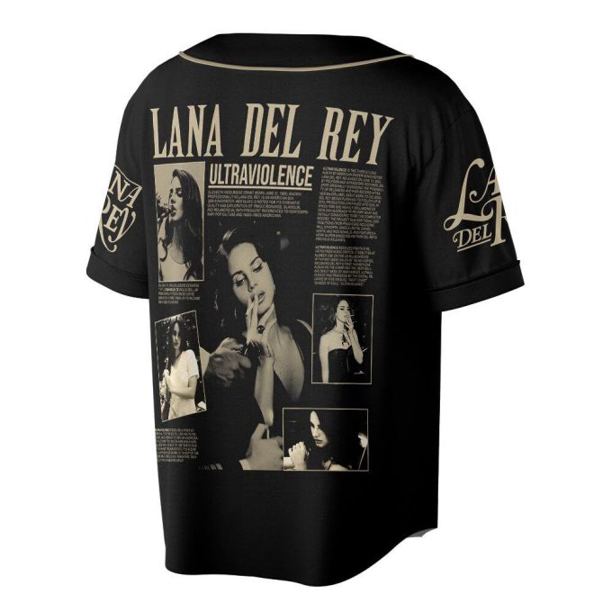 Personalized Lana Del Rey Music Baseball Jersey For Men Women