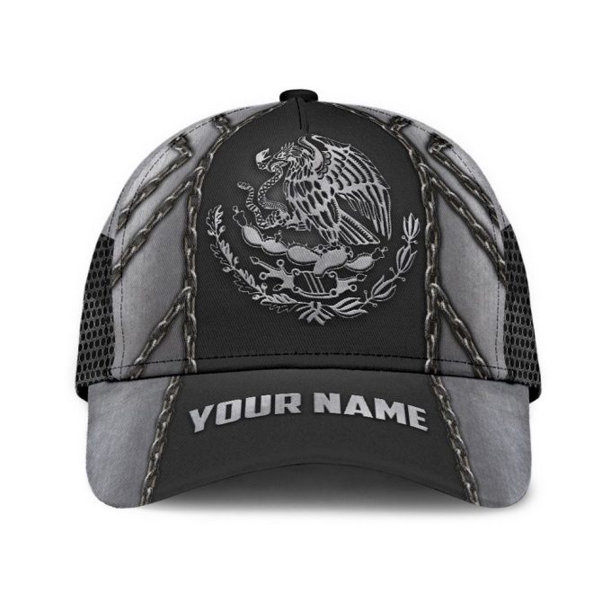 Personalized Name Mexico Classic Cap Printed Baseball Cap Gift 3